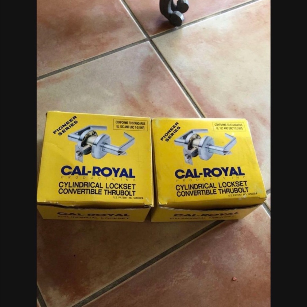 Cal-Royal cylindrical lockset